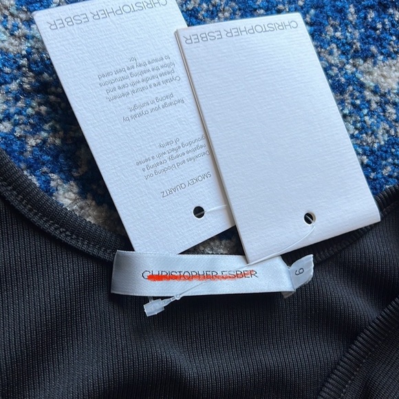 ❌SOLD❌ Christopher Esber Multi Split Quartz Rib Top in Black 6 - Picture 9 of 9